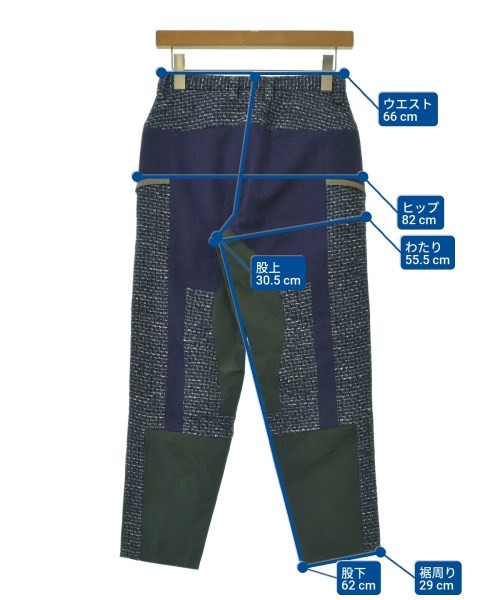 kolor Pants (Other) BluePurplexGreenxNavyetc. 1(Approx. S) 2200680475275