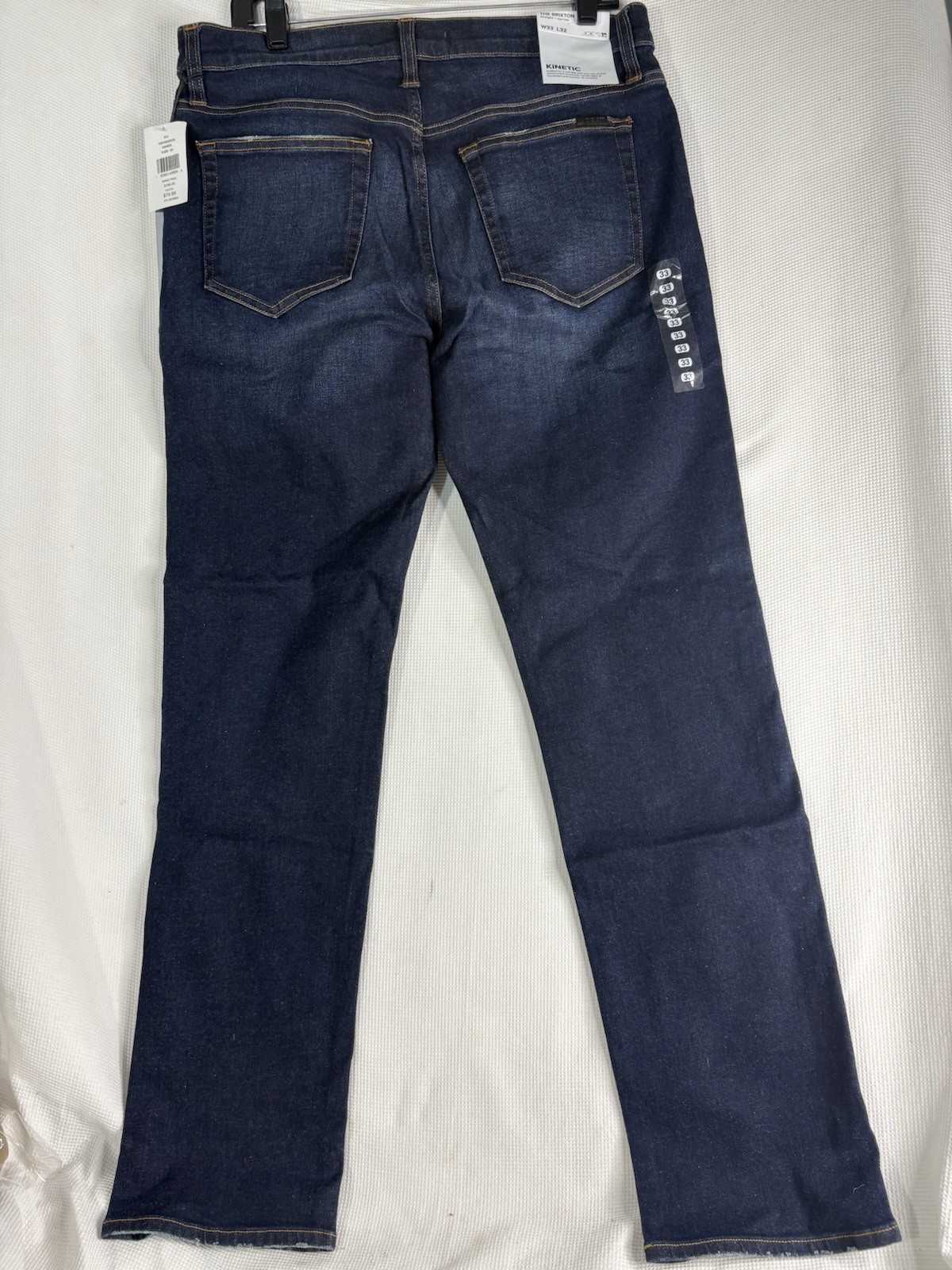 Joe’s Jeans The Brixton Straight + Narrow, Kinetic 33×30.5 NWT, $188 TDFHWS8325