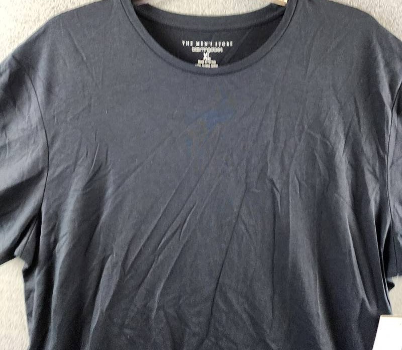 The Men’s Store at Bloomingdale’s Supima Cotton Tee Men’s XL True Navy Pullover