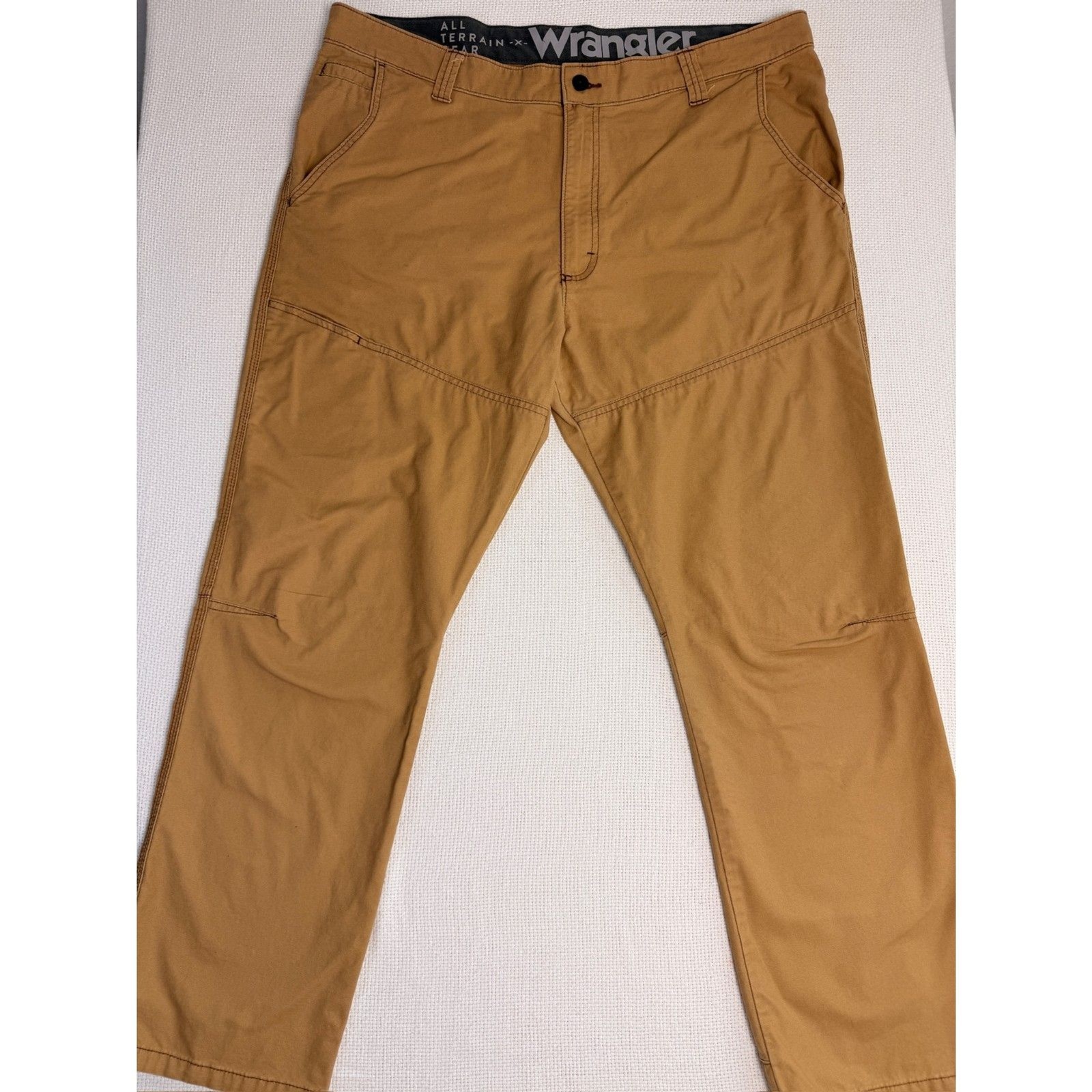 Wrangler ATG All Terrain Gear Pants Men’s 40×30 Tan Outdoor Hiking Work Utility