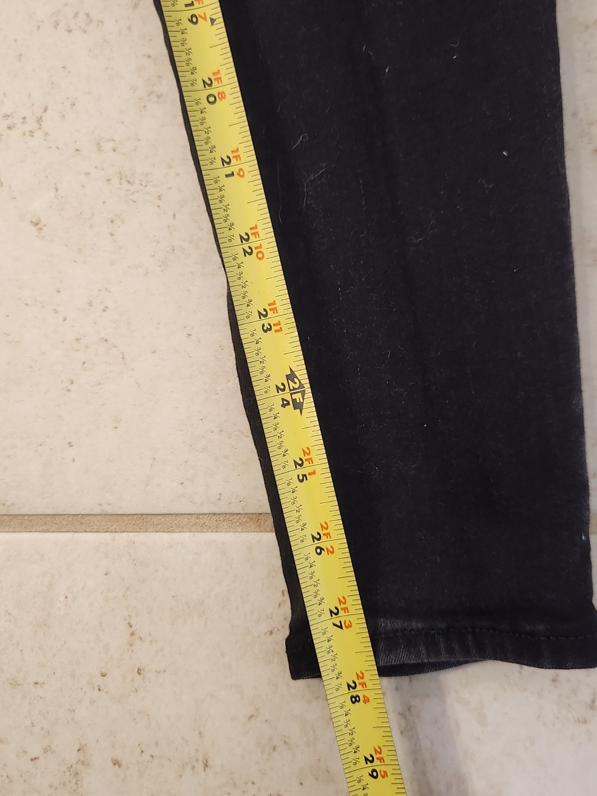 American Eagle Black Jeans Skinny High Rise Super Stretch Size 6 #G880