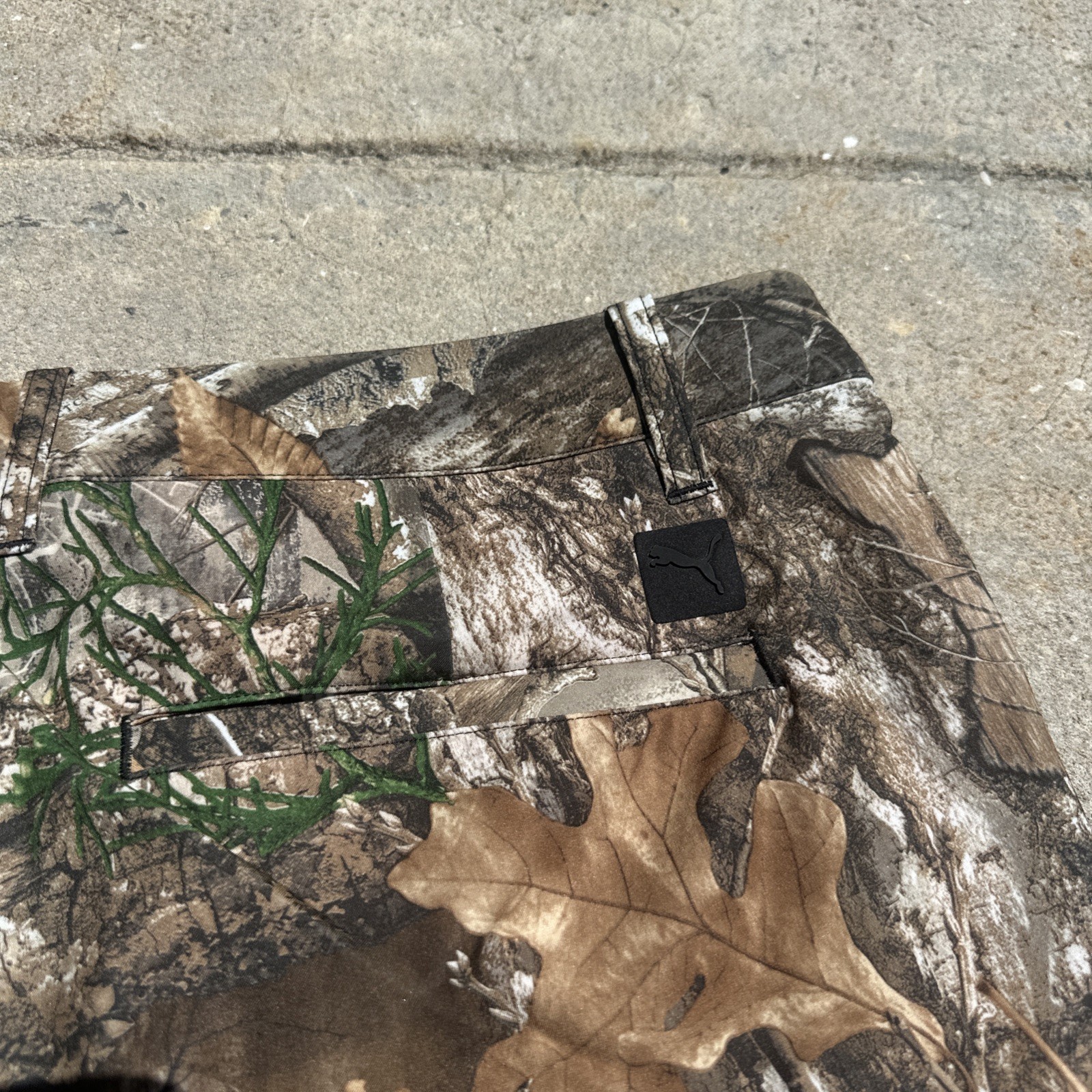 Puma x REALTREE 101 Short 9″ Deep Forest Camo Golf Performance Men’s 38 NWT $100