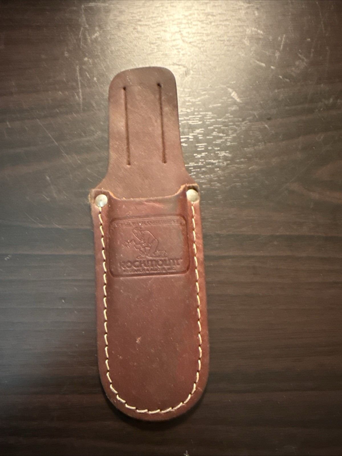 Weld With Confidence Rockmount Research & Alloys LEATHER TOOL SHEATH AS SHOWN