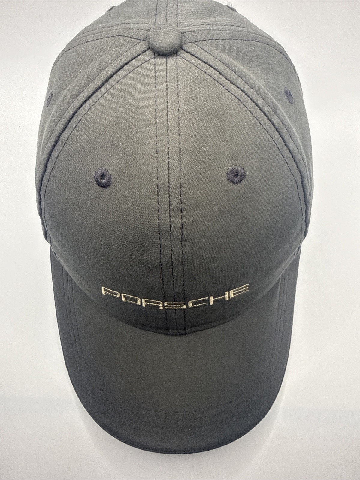 Porsche Design Classic Cap Dad Hat Gray One Size Fits All Official Strapback