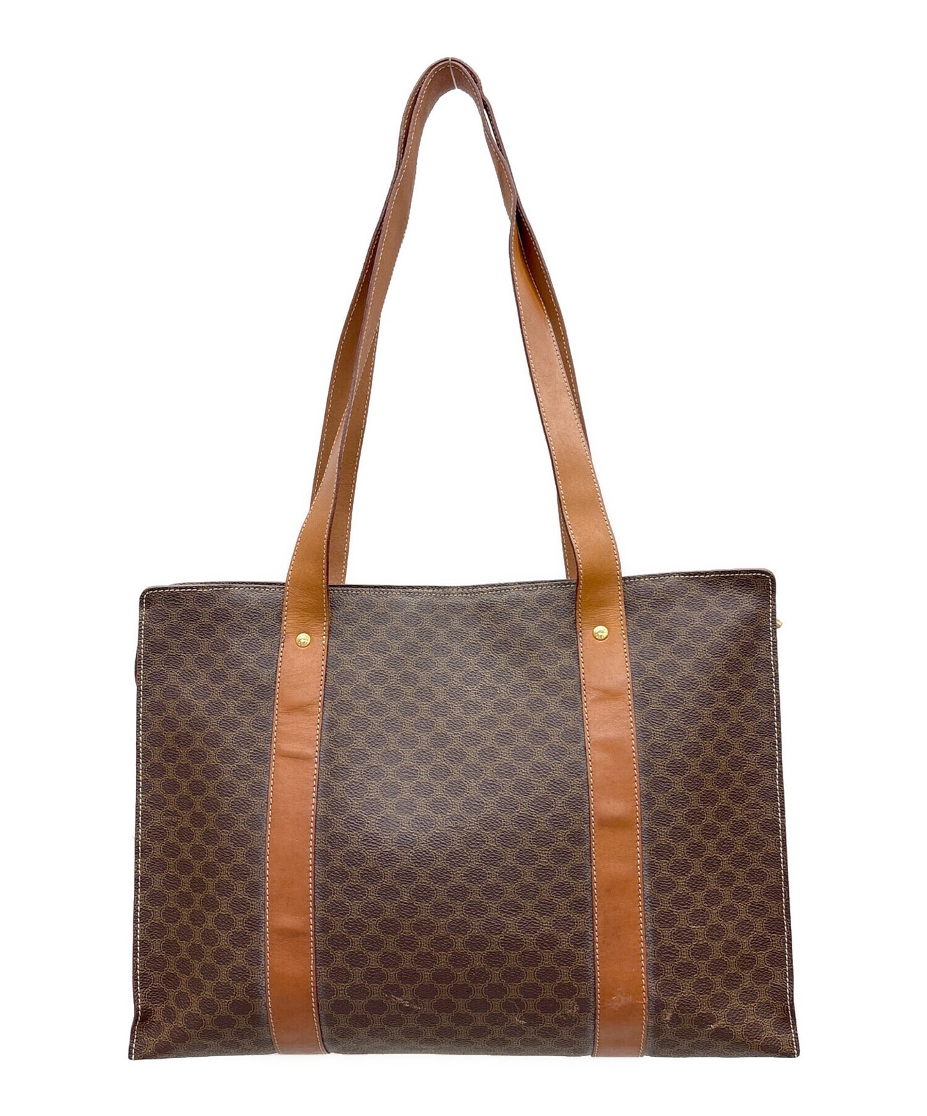 CELINE Tote bag Monogram Brown MC98 1 Authentic From Japan