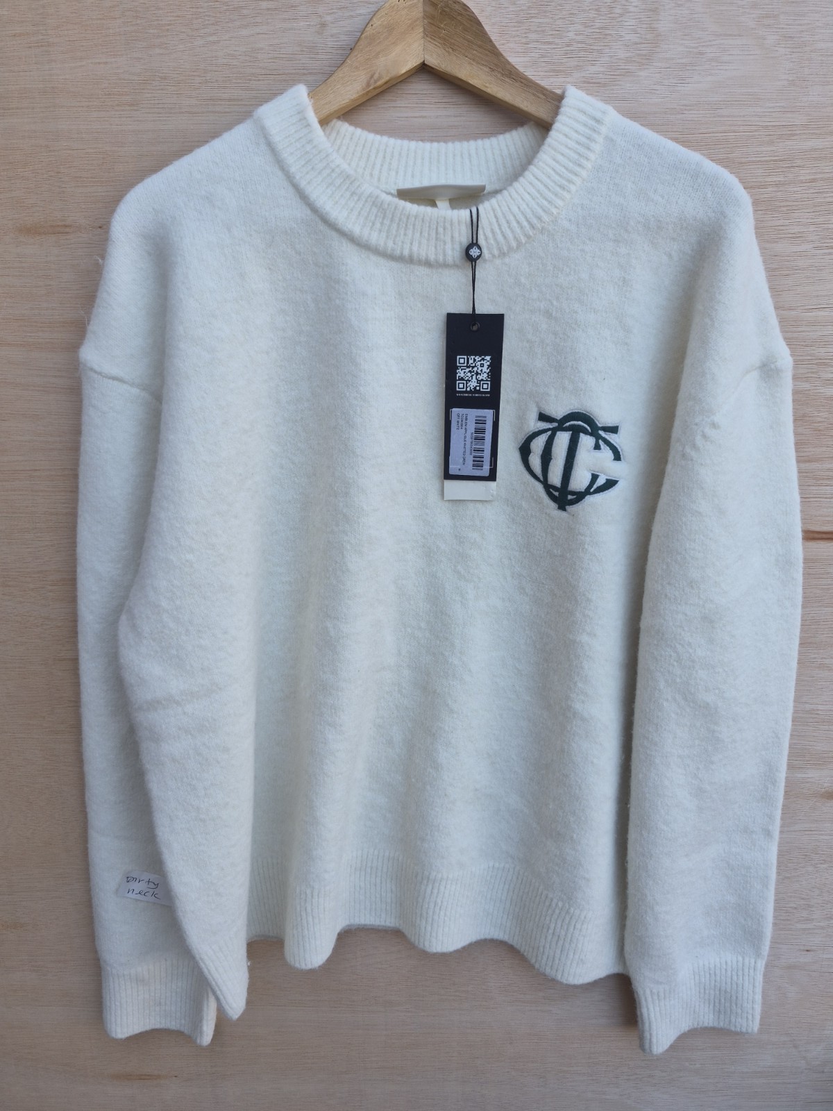 The Couture Club Knitted Jumper Cream Medium New With Tags Premium