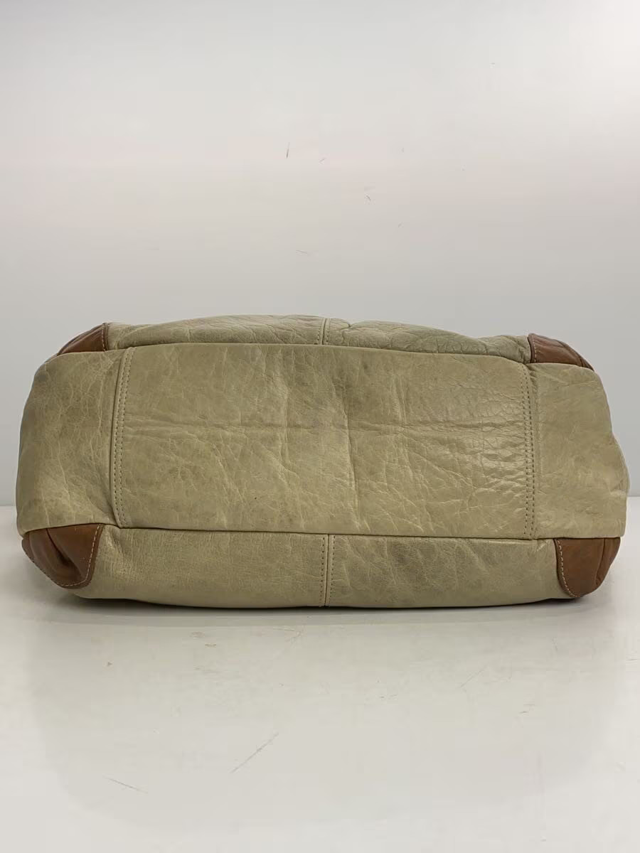 MSPC (master-piece) Shoulder Bag, Leather, Khaki Check Pattern, 10408