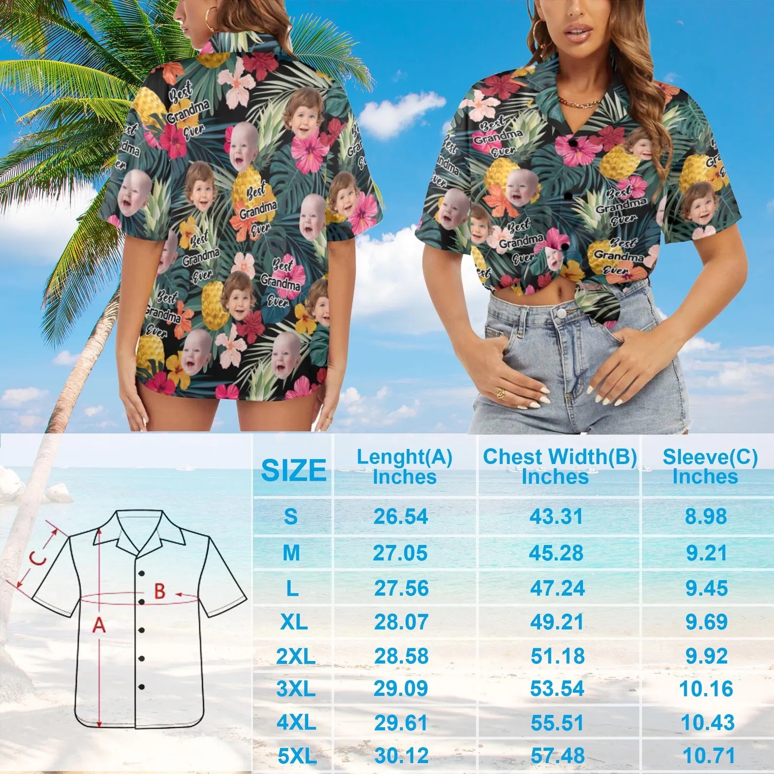 Classic Abstract Gradient Texture Casual Shirt
