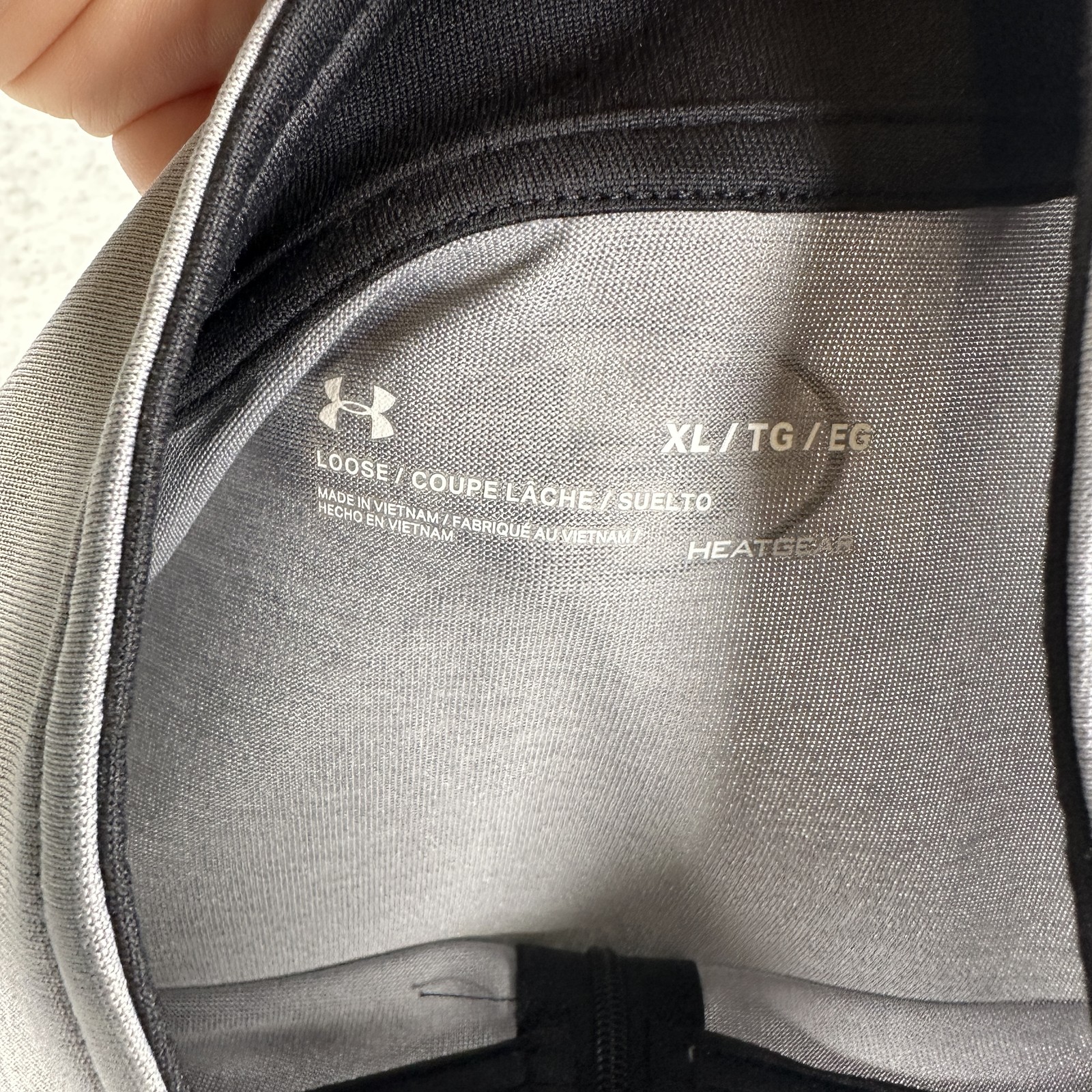 Under Armour Men’s Tech 1/4 Zip Long Sleeve Pullover XL Gray NWT Light Weight