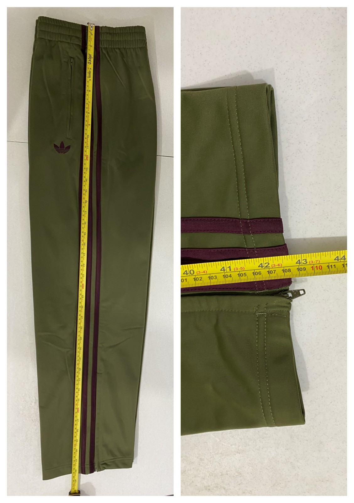 Adidas Originals Classics Firebird Tracksuit Focus Olive Maroon Size XL