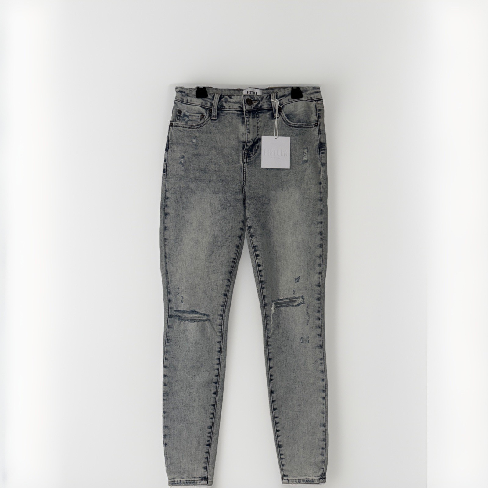 Pistola Audrey Mid Rise Skinny NWT Light Wash Size 27 Women’s Jeans