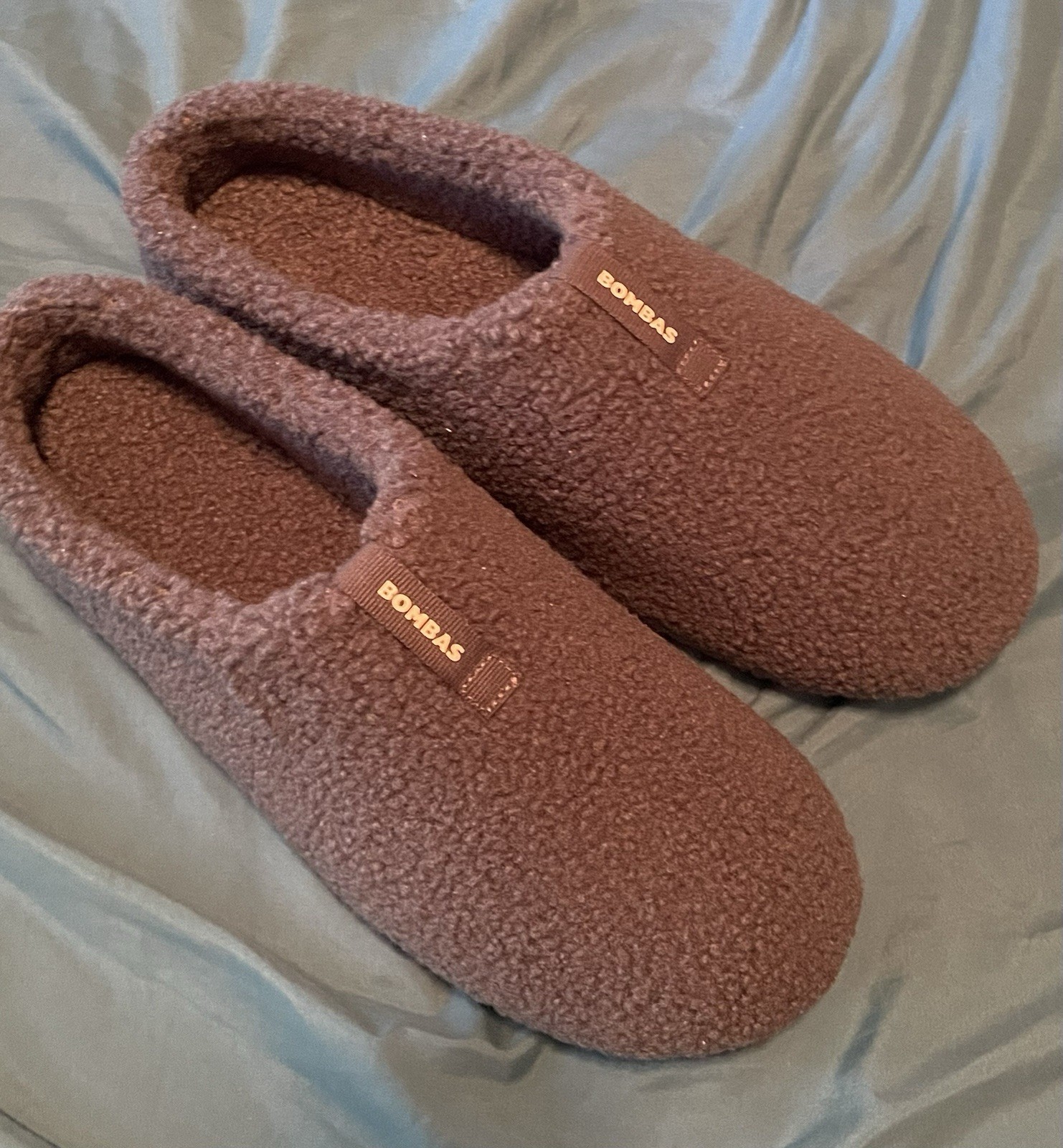 NWOT Bombas Sunday Slippers – Gray – Memory Foam Footbed – USA Size 13