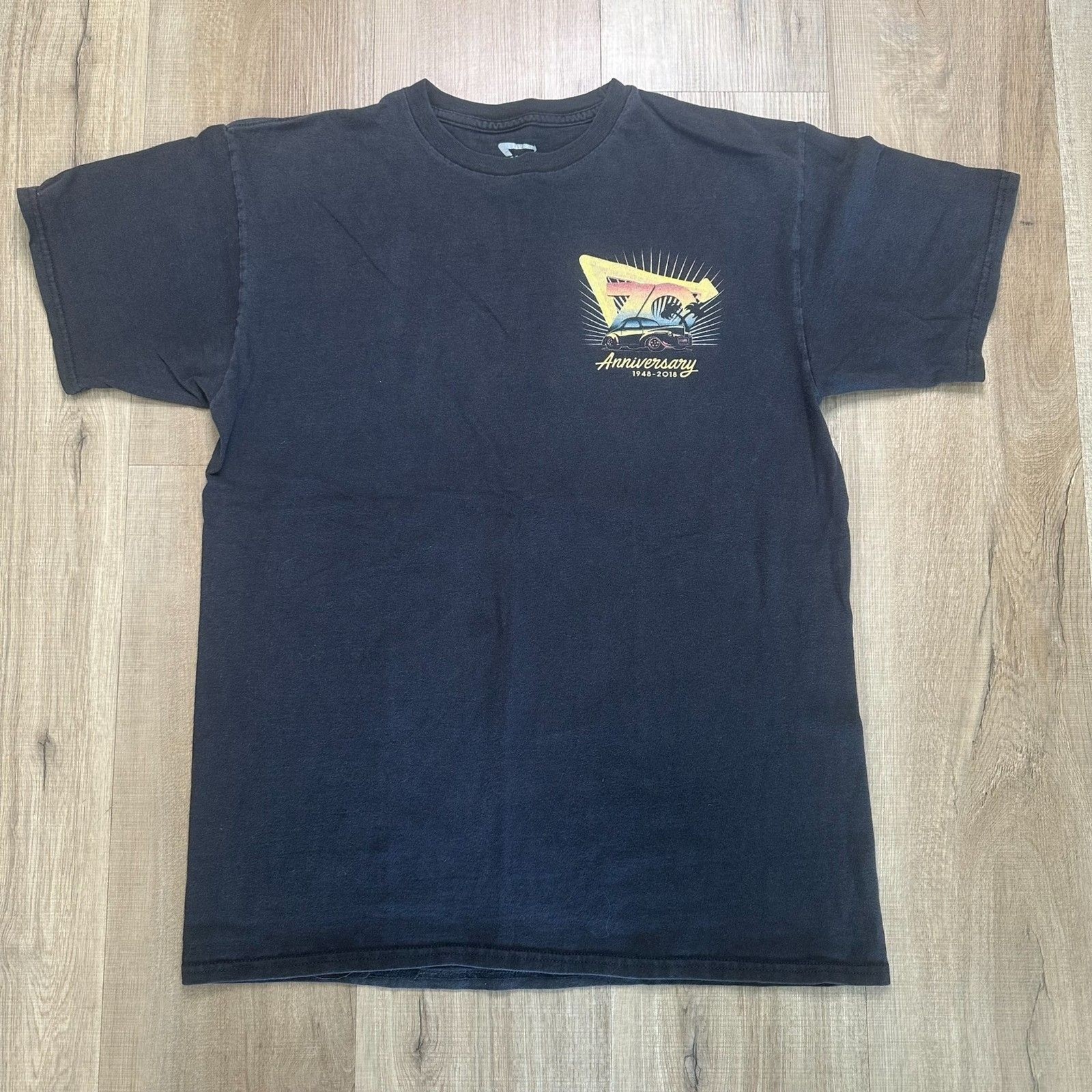 In-N-Out Black T-Shirt 70th Anniversary Collection Size M Unisex 100% Cotton