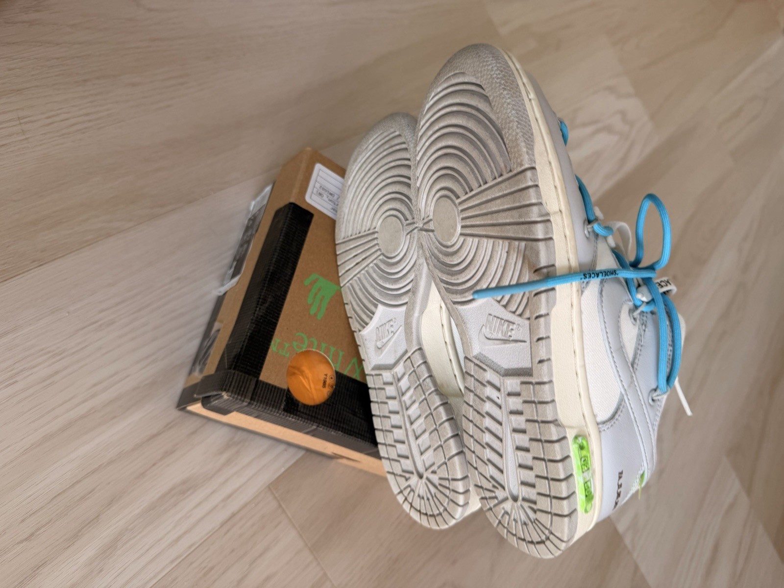 Off White X Nike Dunk Low Lot 2 Of 50 Size 6M/7.5W