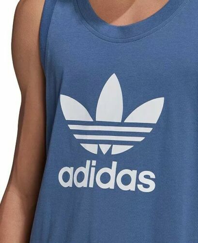 Adidas Originals Tank Top Crew Blue/White Men’s Small Medium Large XL 2XL BNWT