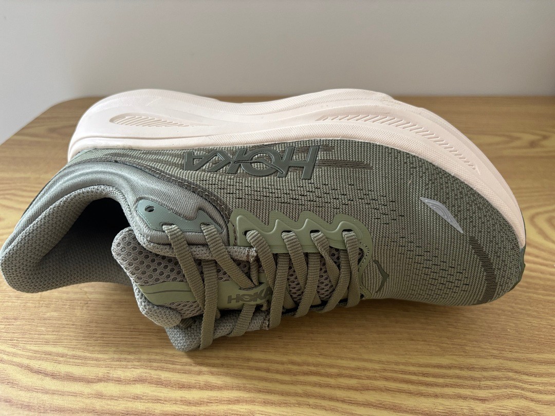 Hoka Bondi 9 Men Shoe Comfort Green Trainer Size US 10