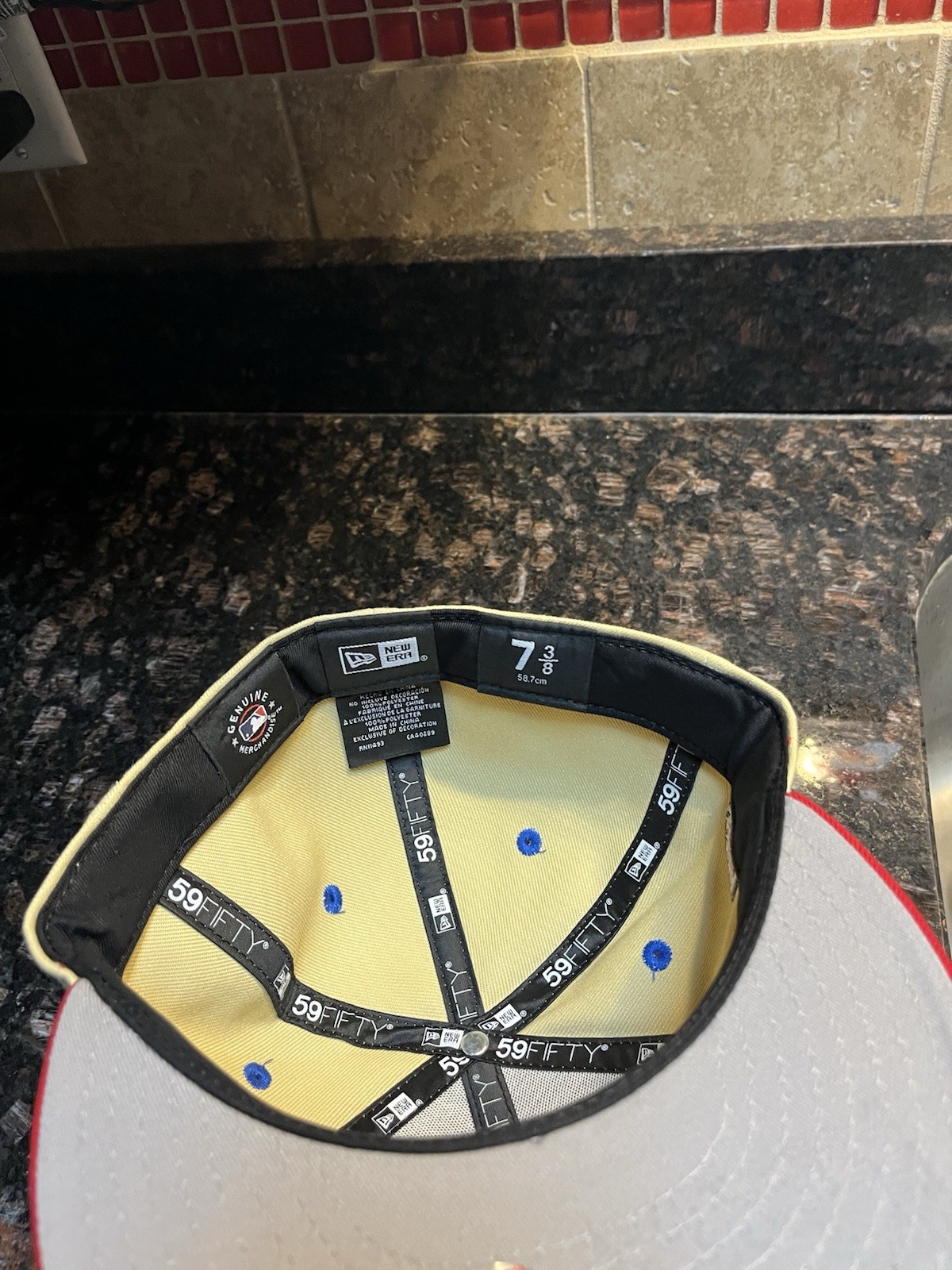 Jackie Robinson 75 Years New Era Hat 59 Fifty Size 7 3/8 Capsule Exclusive