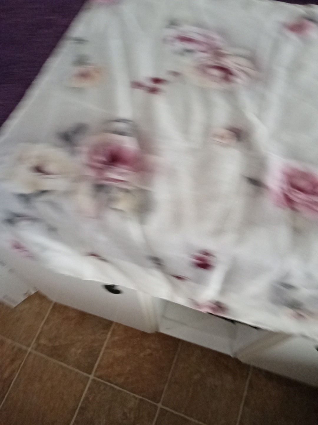 Cejon Ivory Multicolor Floral Polyester Scarf 20″ Square, Made In Italy