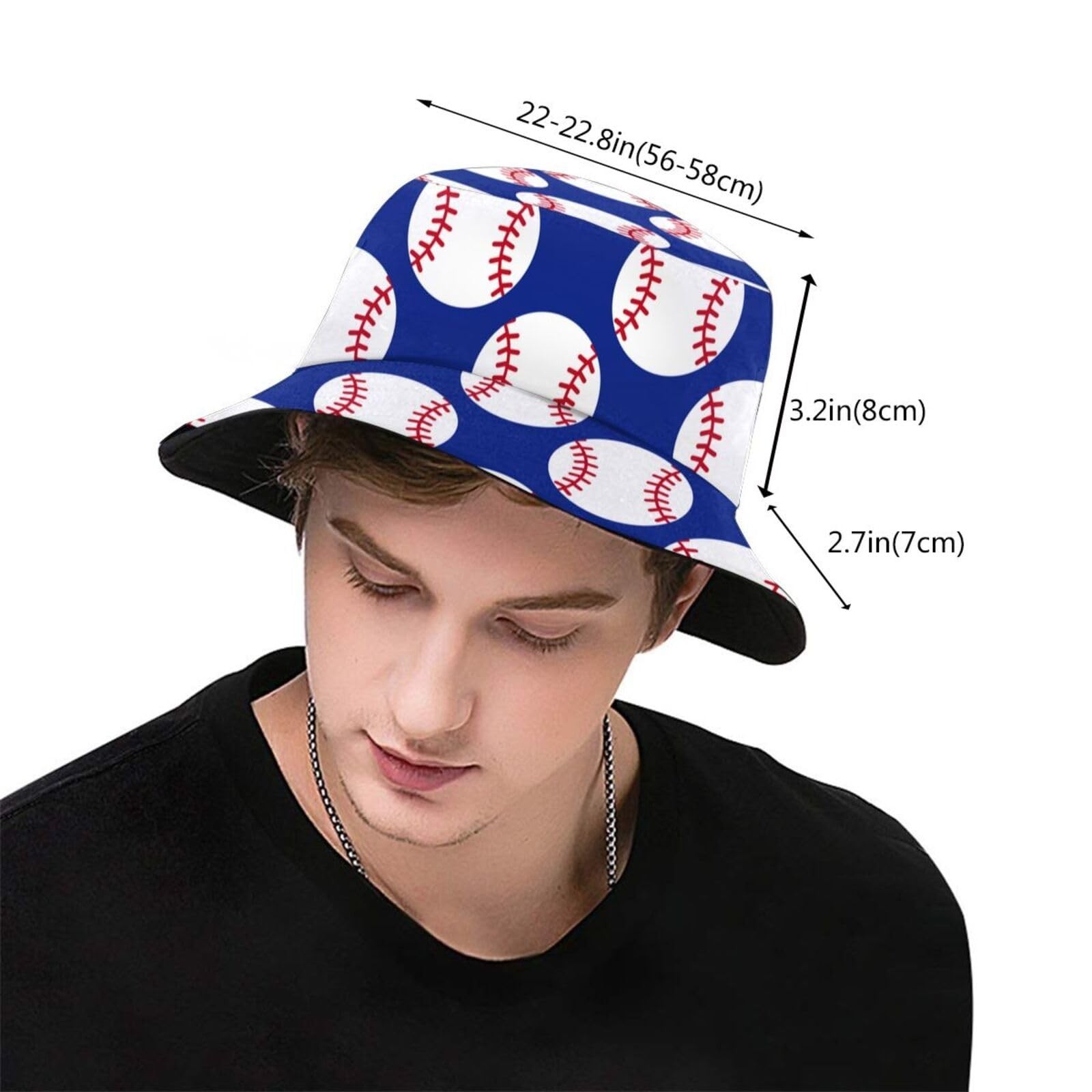 Bucket Hat Packable Breathable Sun Hats for Women Men Teens Unisex Summer Tra…