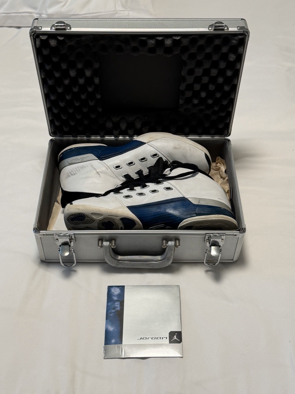 Air Jordan 17 Men’s Size 11 Sneakers Blue (Crumbled Soles) See Description/pics