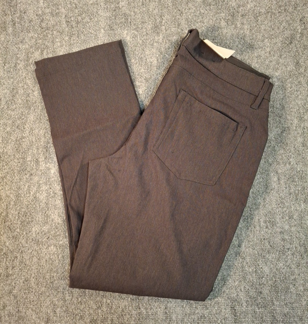 Urban Star Men’s Stretch Relaxed Fit Straight Leg Pants, Black, Size: 40×32, NWT
