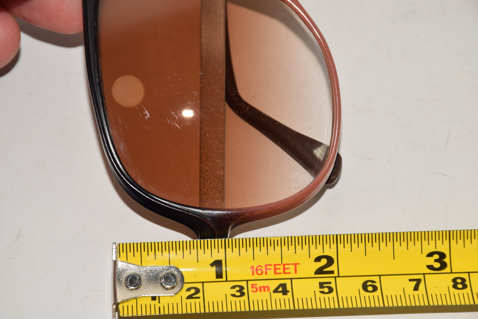 Vtg Carrera Penta Design 1980 Brown Gradient Lenses Sunglasses Made in Taiwan