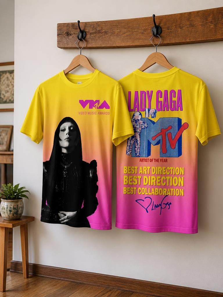 Lady Gaga MTV Video Music Awards 3D AOP T-Shirt