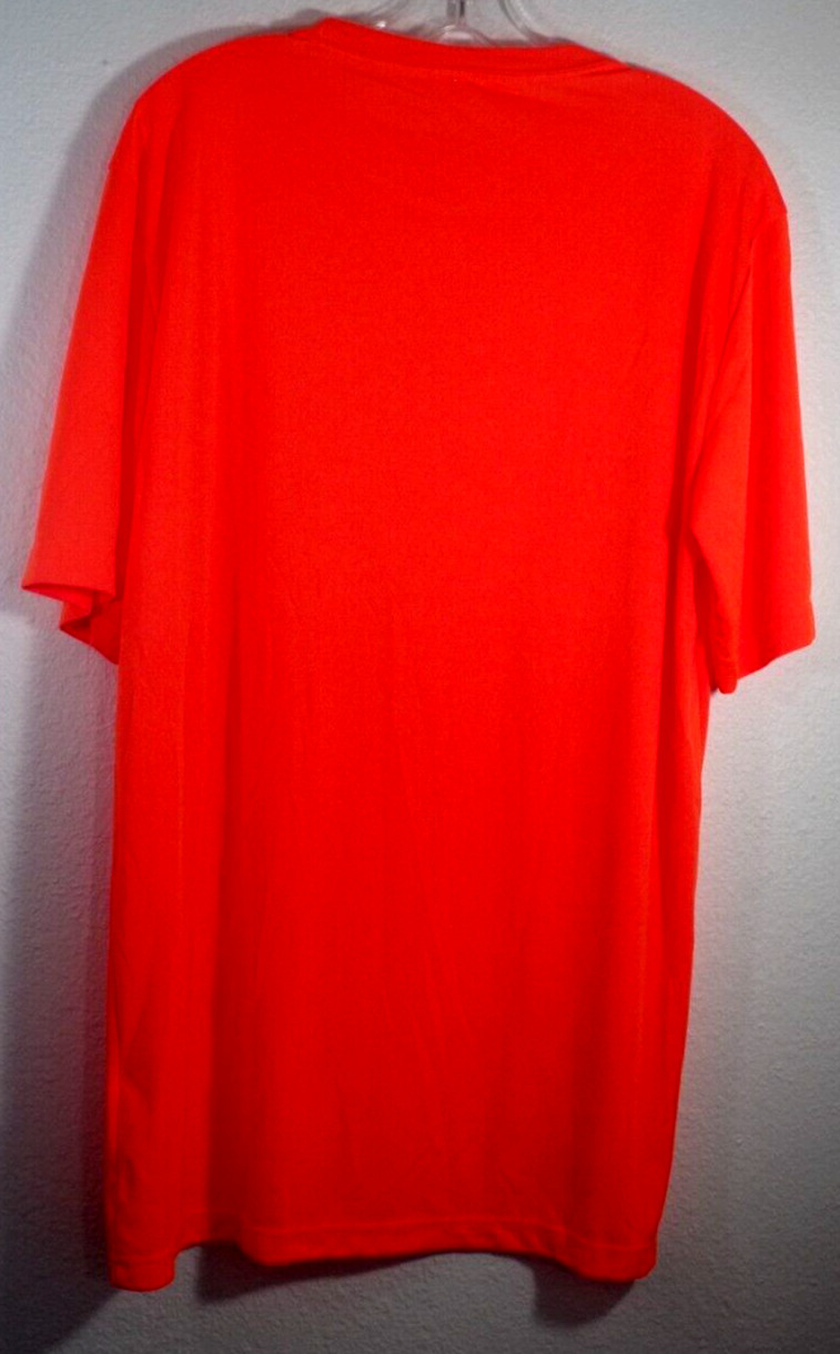 Sport-Tek TST350 Mens Short Sleeve Dri-Fit Large Tall Peformance Orange T-Shirt