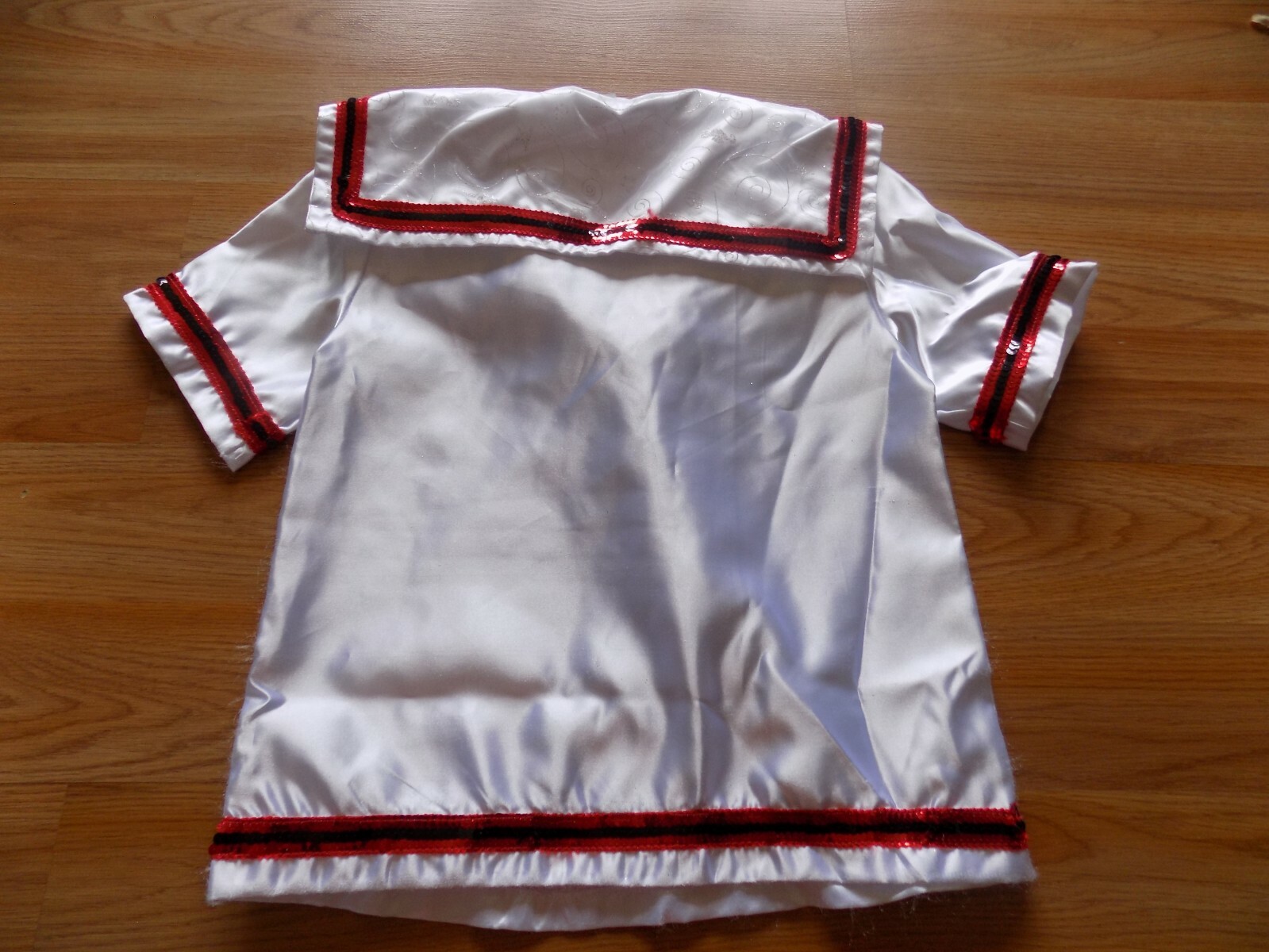 Size Large 10-12 Disney Cruise Line Minnie Mouse Sailor Outfit Nautical Costume