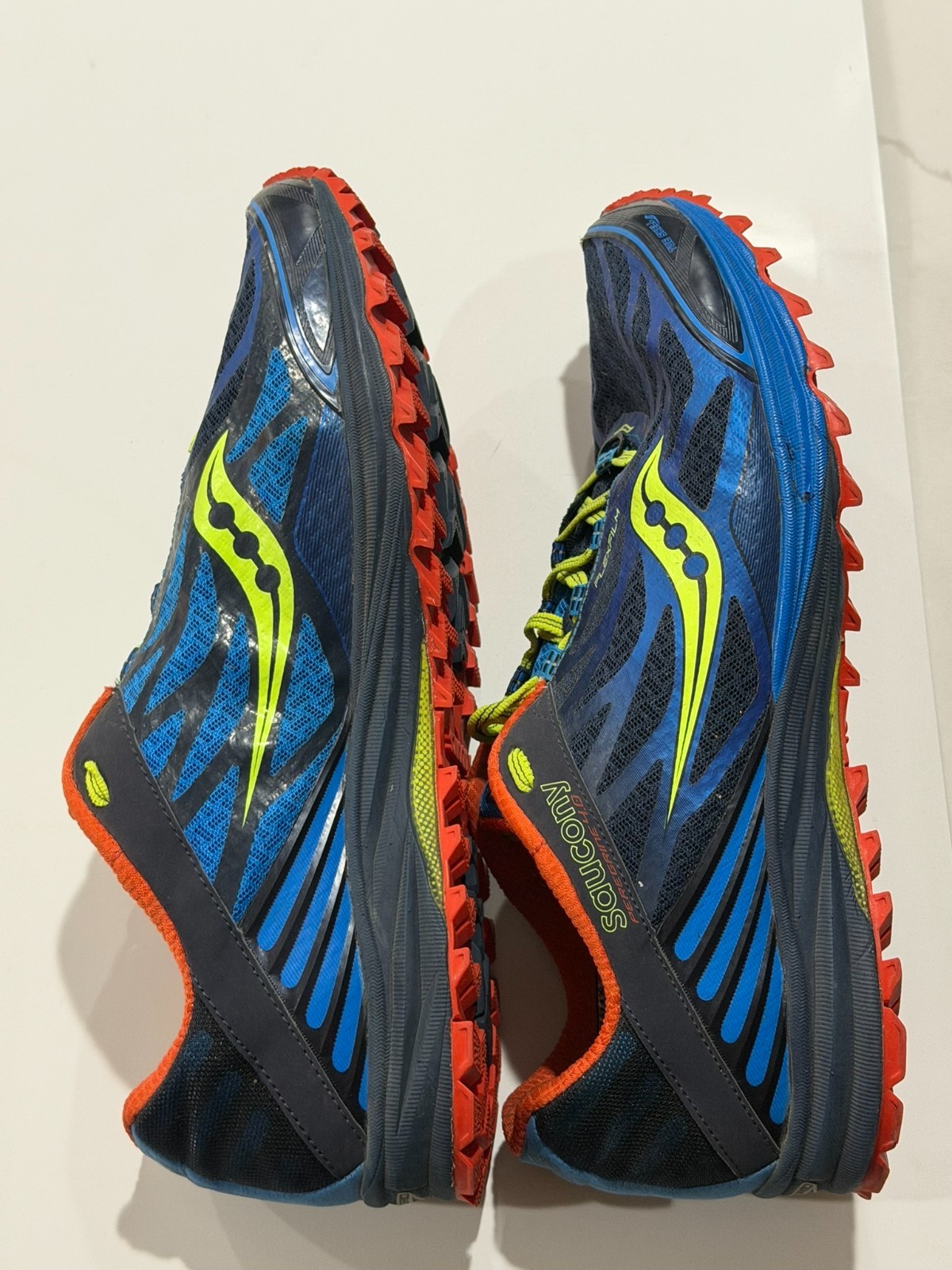 Saucony PowerGrid Peregrine 4 Run Anywhere Trail Running Men’s 13 Shoes Sneakers