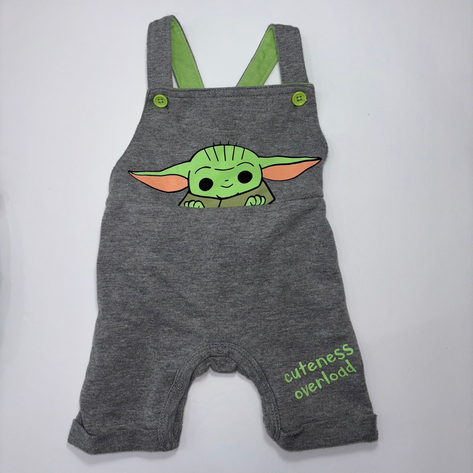 Star Wars Baby Romper Set with Grogu Baby Yoda