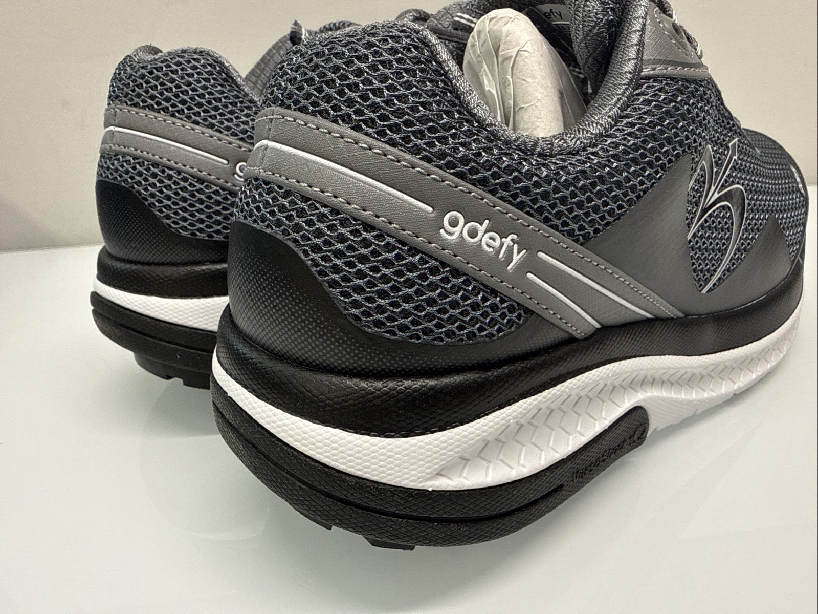 GDefy Gravity Defyer Mighty Walk Gray/Gray * TB9024FGS * Women’s 7.5 X-Wide