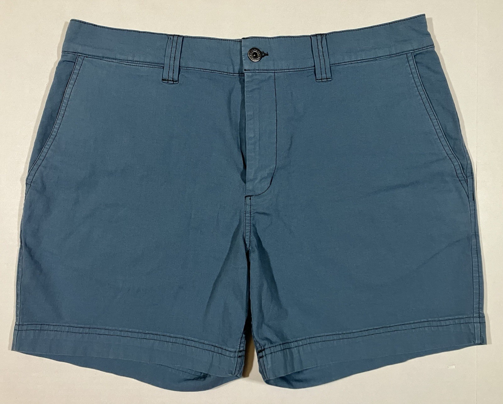 Filson Granite Mountain Shorts Mens Size 34 Stretch Cotton 6” Inseam Teal