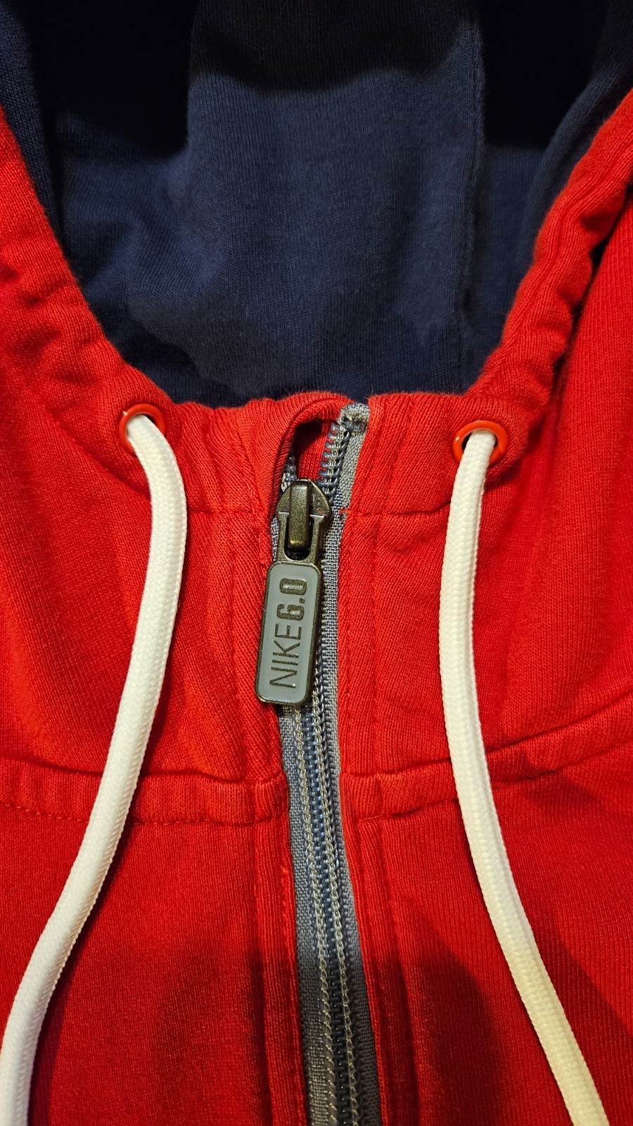 Nike 6.0 Logo Full Zip Hoodie Sweatshirt Jacket Mens M Skateboarding Y2K