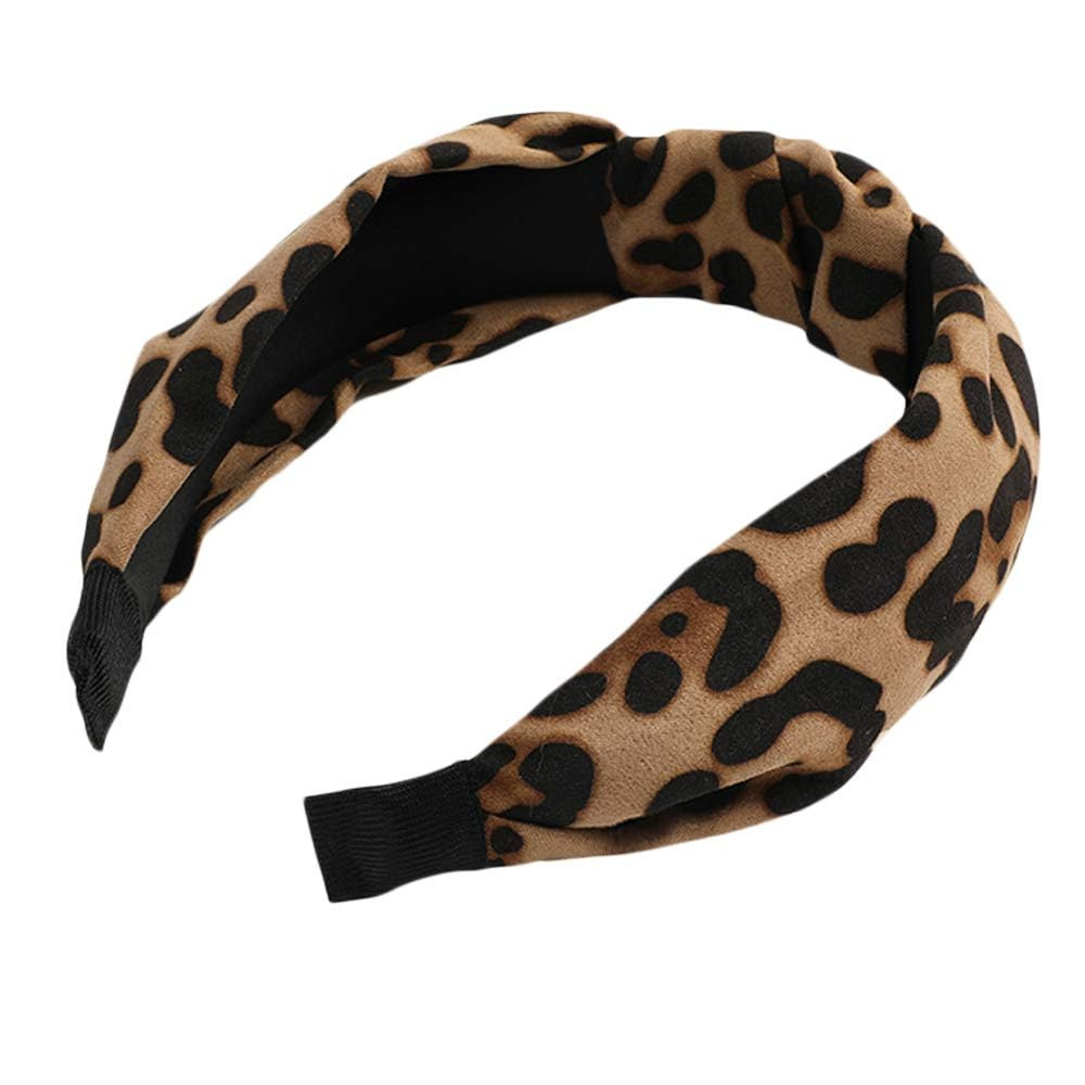 2PCS Headbands for Women, Bow Knotted Wide Headband, Yoga Hair Band Fashion Elas