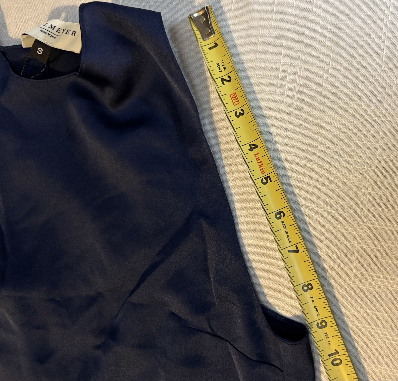 Kallmeyer NY Navy Blue Sleeveless Maxi Dress New W Tags Small. Offers Welcome!