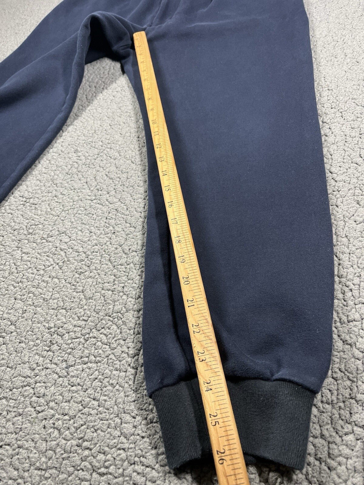Tomorrowland Tokyo Pants Mens Medium Navy Blue Grey Contrast Waistband Joggers