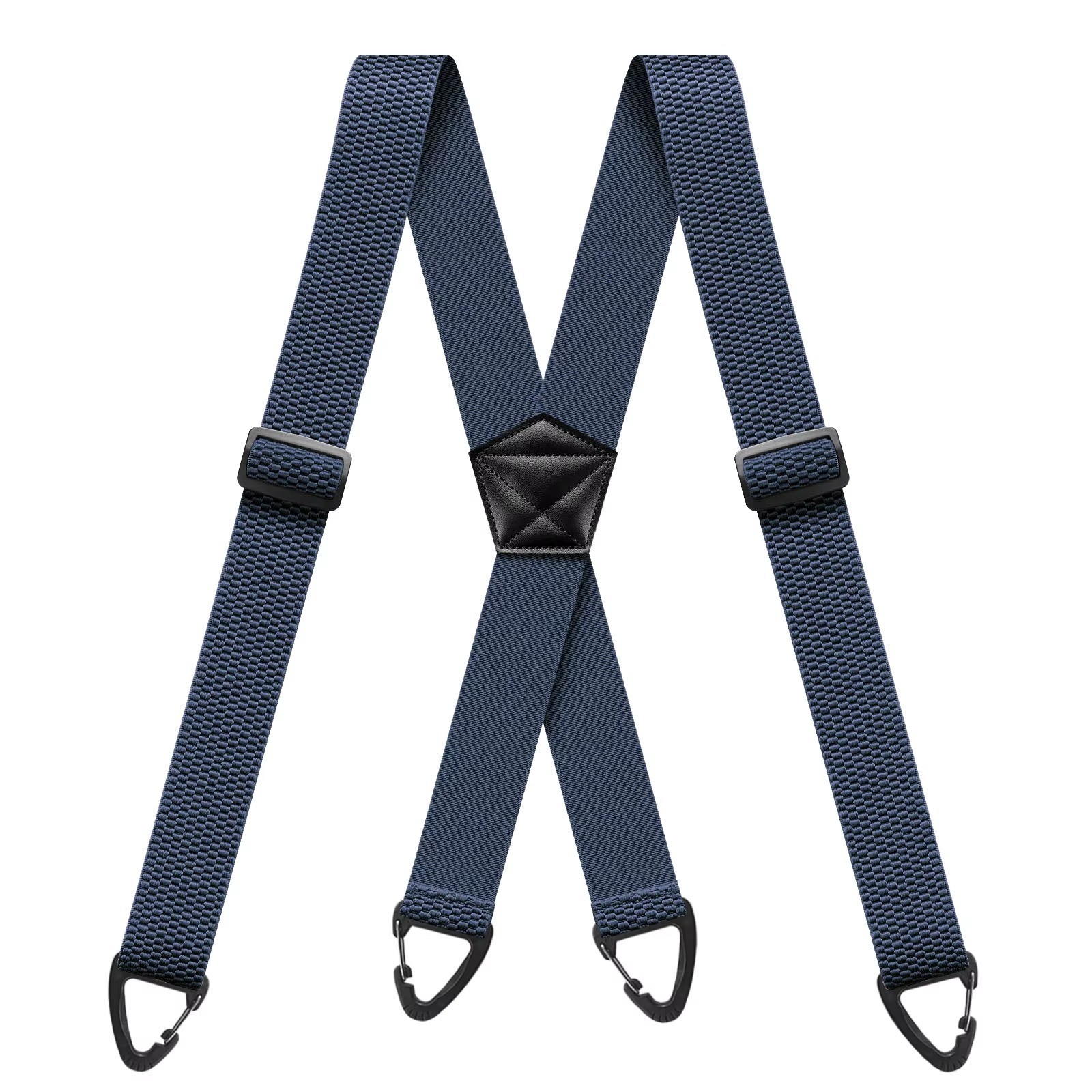 Suspenders for Men Heavy Duty, X Shape Back Hidden Suspender 1.5″ Under Clothing