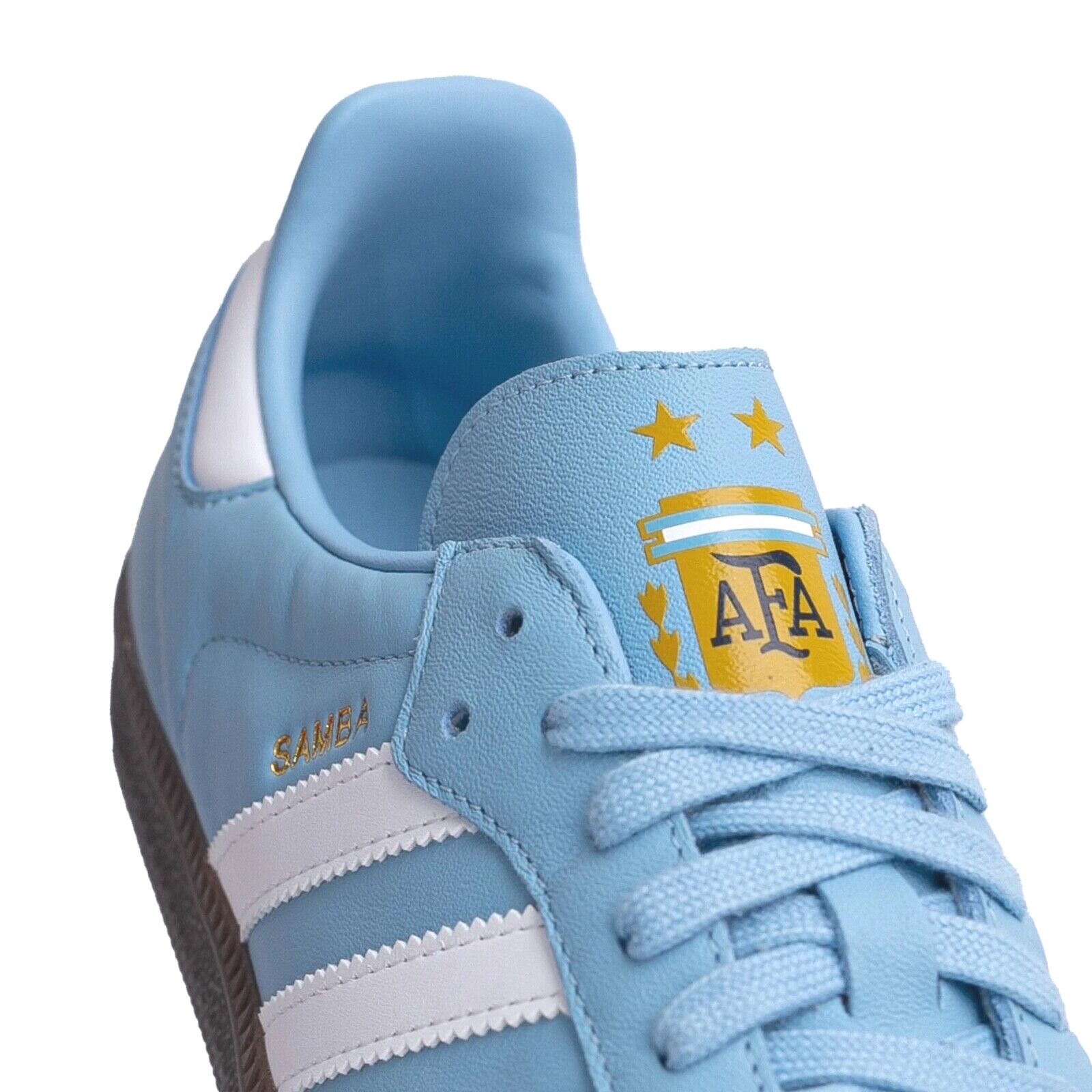 adidas Samba Argentina OG Shoes Blue Retro Classic Sneakers Trainers Men Size