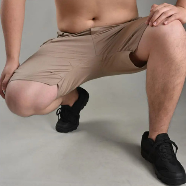 Mens Summer Tactical Shorts Cargo Outdoor Waterproof Hiking Fishing Track Shorts
