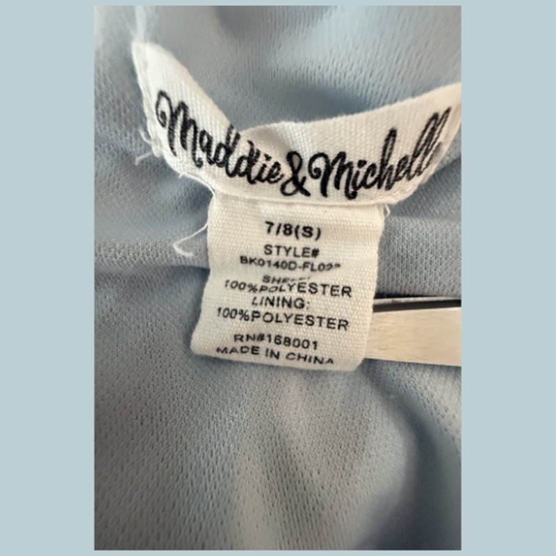 Maddie Michelle Floral Pleated Halter Top Sage Green Rose Print Size Small