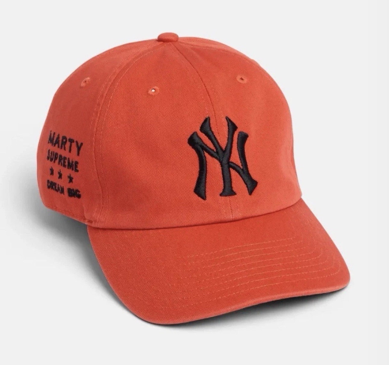 A24 Marty Supreme x ‘47 Yankees Embroidered Orange Hat Dream Big SEALED