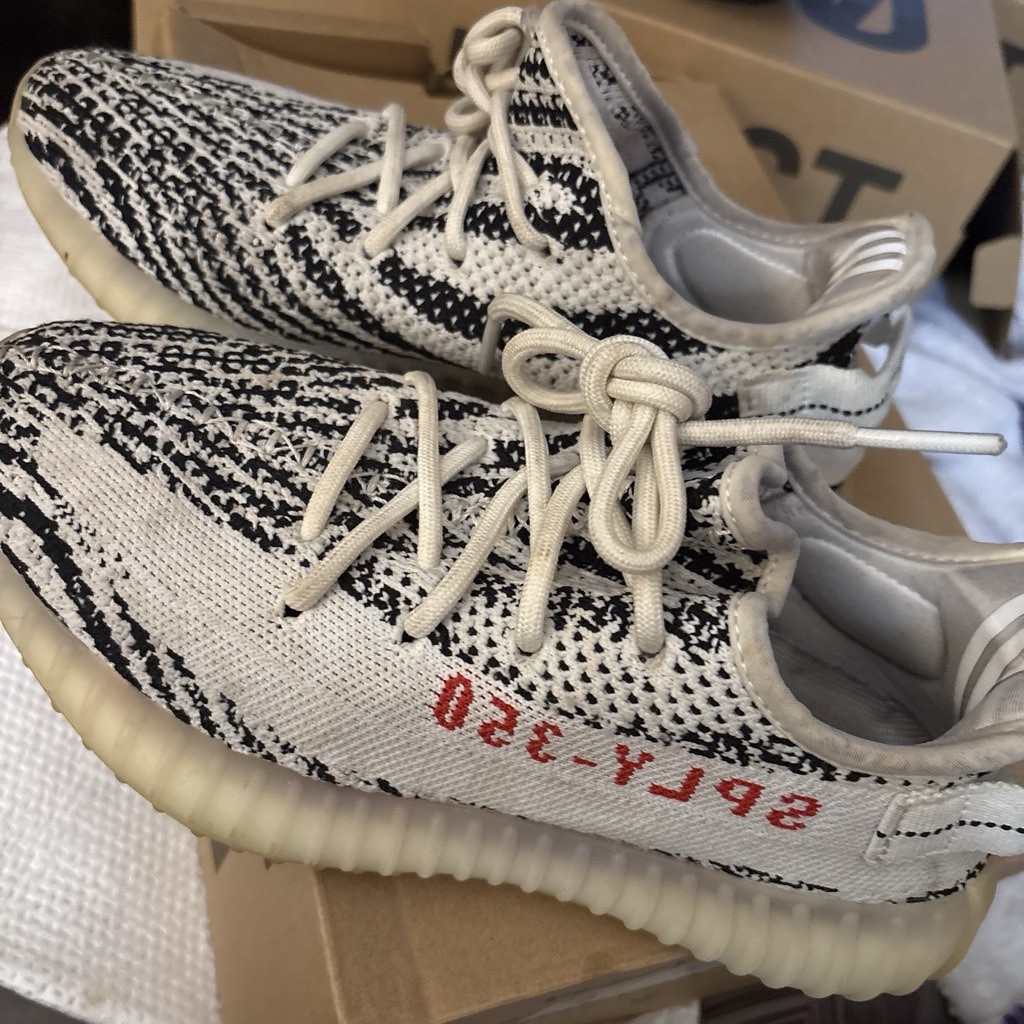 adidas Yeezy Boost 350 V2 Zebra White/Core Black/Red CP9654 2017