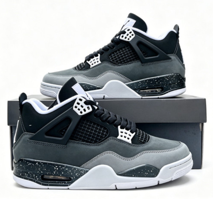 Jordan 4 “Fear” Mid Top Men’s Retro Basketball Shoes Us Size 7-12
