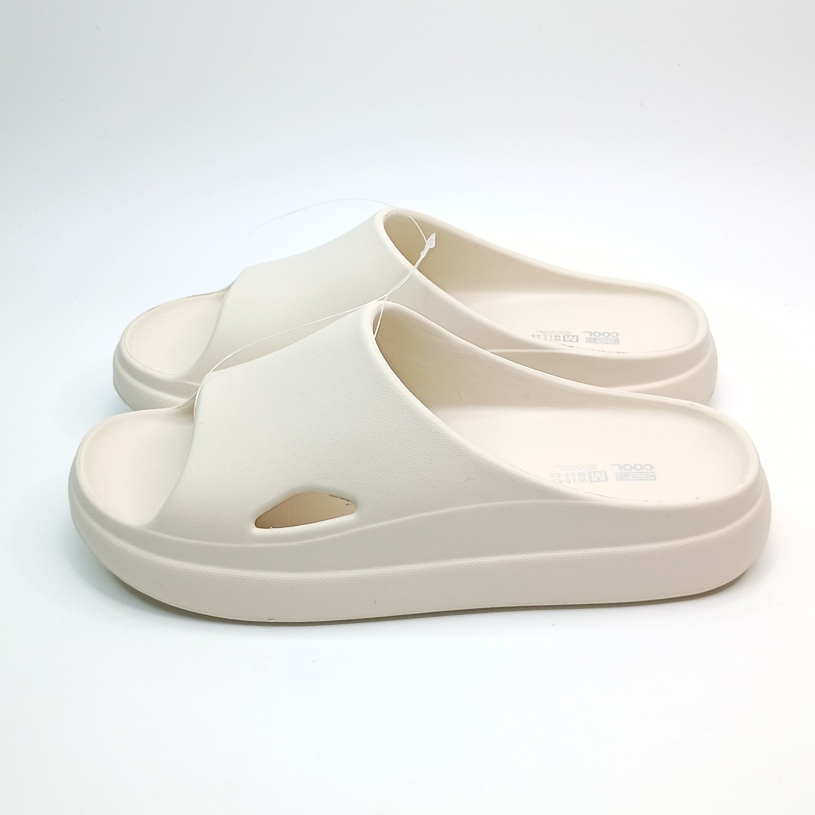 32 Degrees Cushion Slide Women Size S 6-7 Tan EVA Lightweight Sandals
