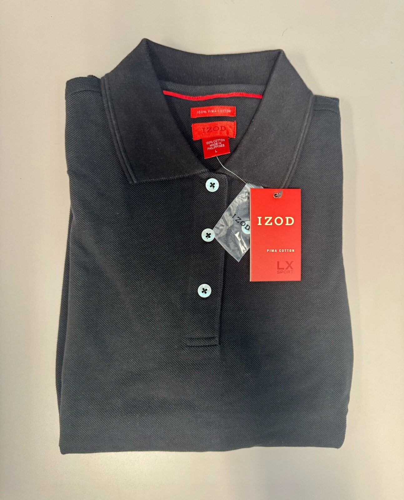 IZOD Women’s Polo Shirt, Black