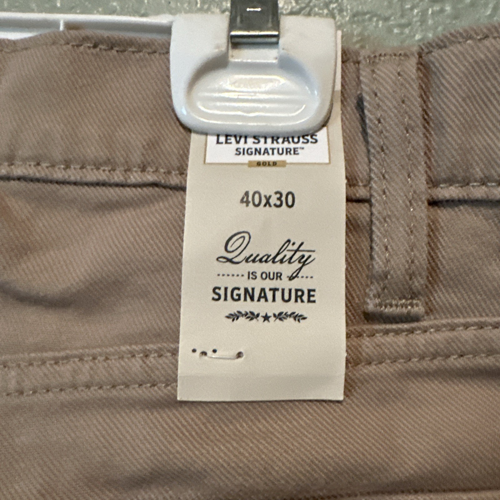 Levi Strauss Signature Gold Jeans 40 X 30 Tan