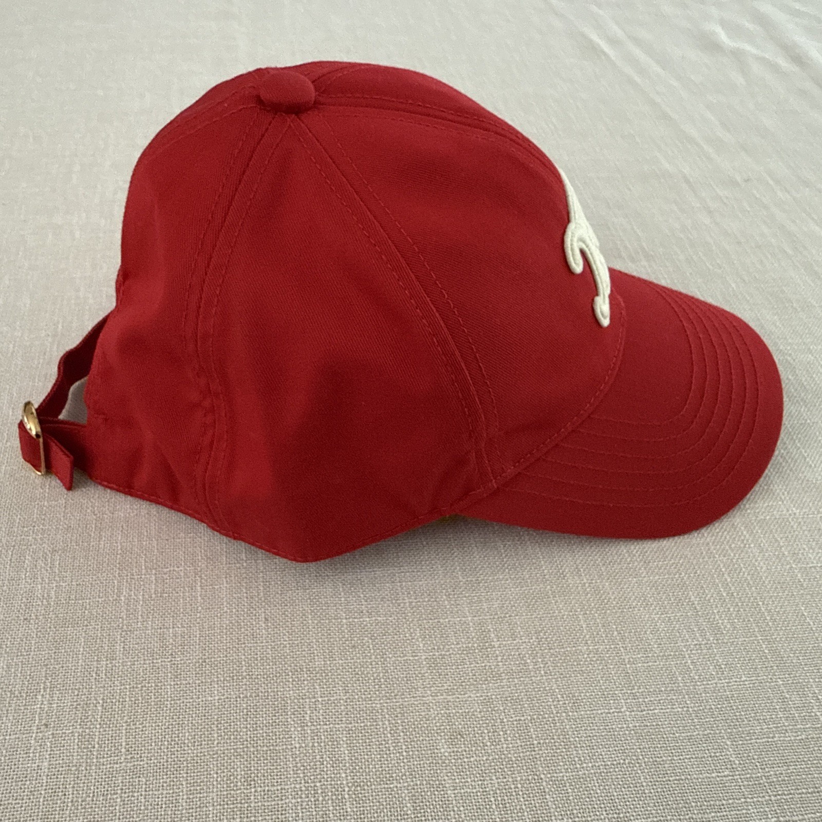 Celine Triomphe baseball cap Size M cotton embroidered Triomphe logo Paris