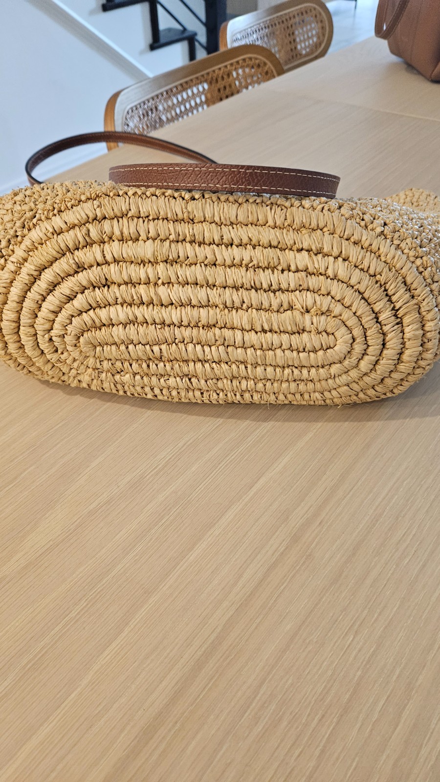 Heidi Klein Savannah Bay Raffia Straw Tote Bag (pre-owned)