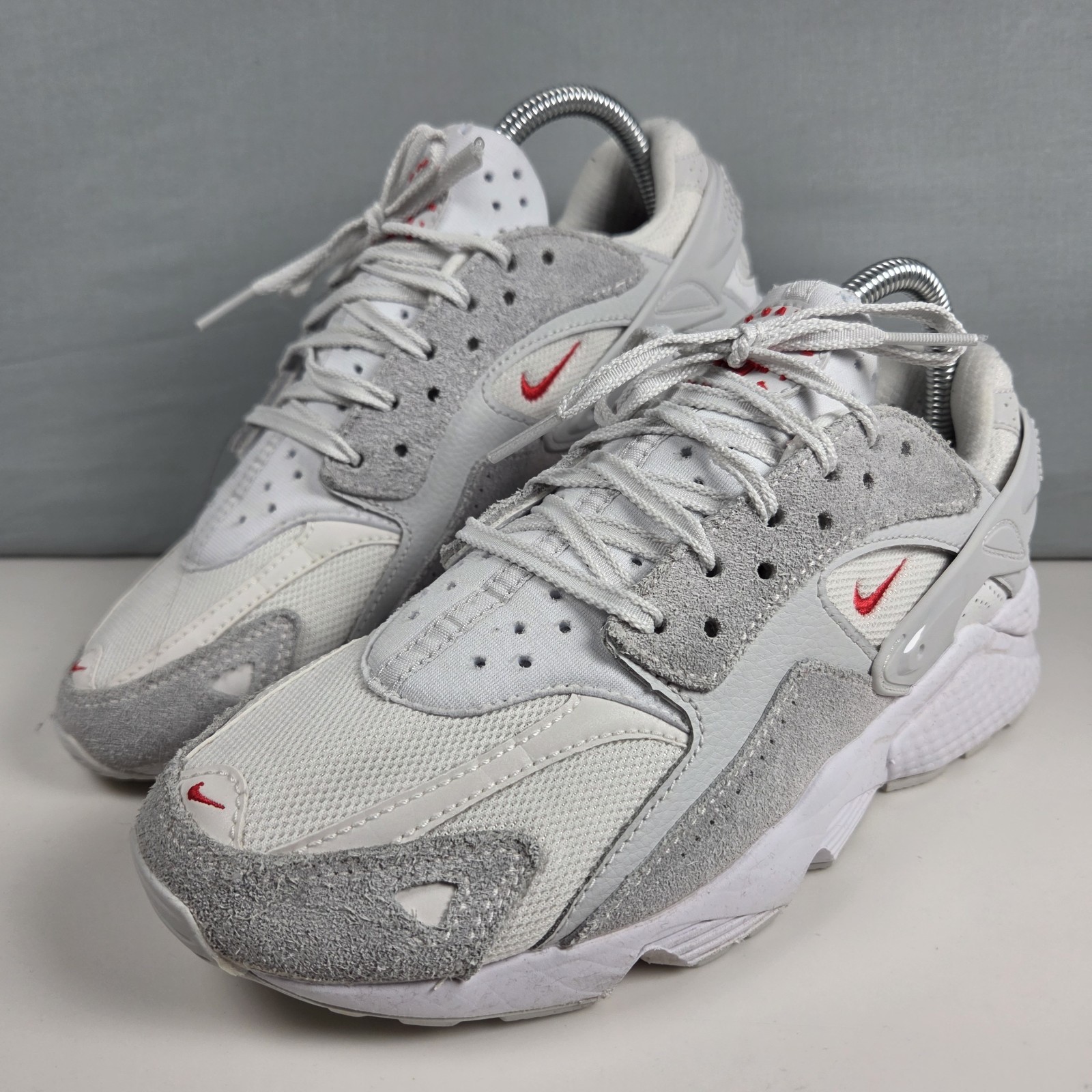 Nike Air Huarache Runner Summit White University Red DZ3306-102 sz 7 Men’s